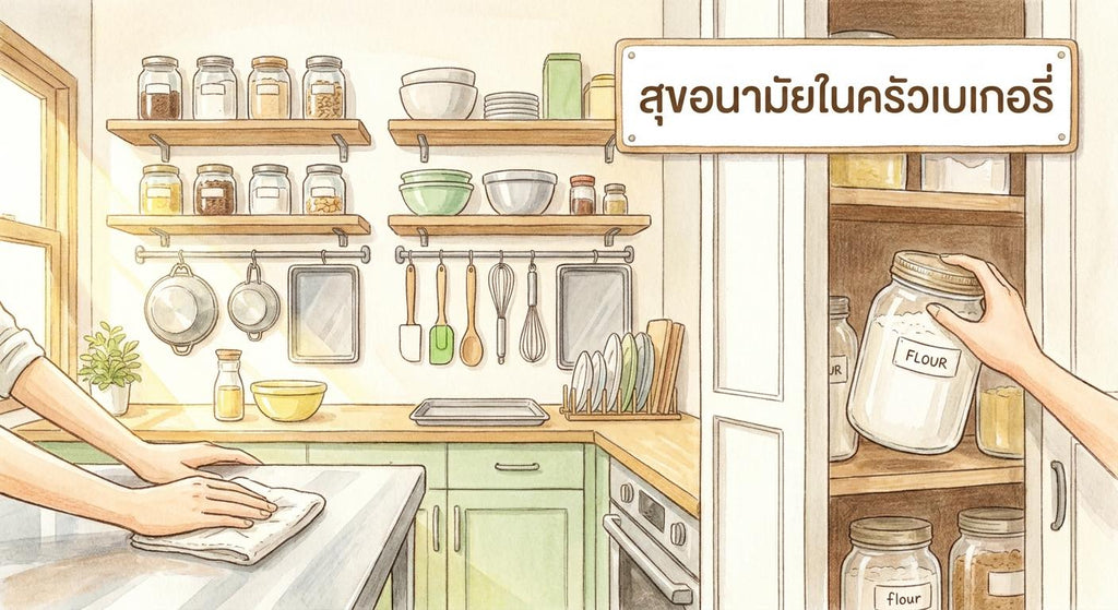 ครัวเบเกอรี่สะอาด ปลอดภัยหายห่วง! เช็กลิสต์สุขอนามัยฉบับโฮมเบเกอร์
