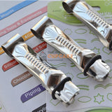 ที่ปั้มลายขอบฟองดอง สแตนเลส ลายหัวใจ เพชร คลื่น 3 ลาย/ชุด ที่ปั้มลายขอบฟองดอง สแตนเลส ลายหัวใจ เพชร คลื่น 3 ลาย/ชุด - อุปกรณ์เบเกอรี่