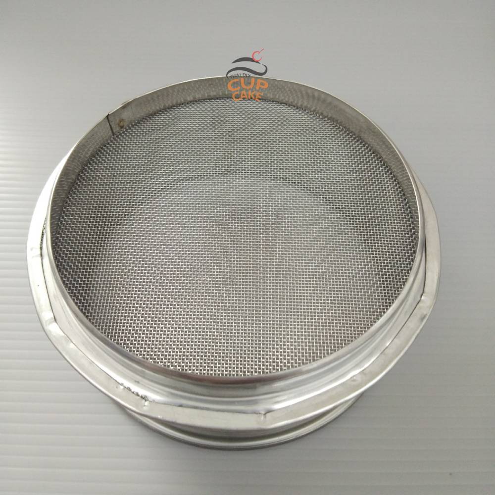 ตะแกรง กระชอน ร่อนแป้ง สแตนเลส 304 แบบ 30 เมส เส้นผ่านศูนย์กลาง 10 ซม.