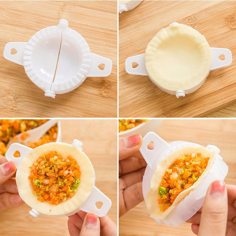 แม่พิมพ์เกี๊ยวซ่า ที่ทำเกี๊ยวซ่า เกี๊ยวจีน พลาสติก สีขาว ขนาด 7.2 ซม. แม่พิมพ์เกี๊ยวซ่า ที่ทำเกี๊ยวซ่า เกี๊ยวจีน พลาสติก สีขาว ขนาด 7.2 ซม. - อุปกรณ์เบเกอรี่