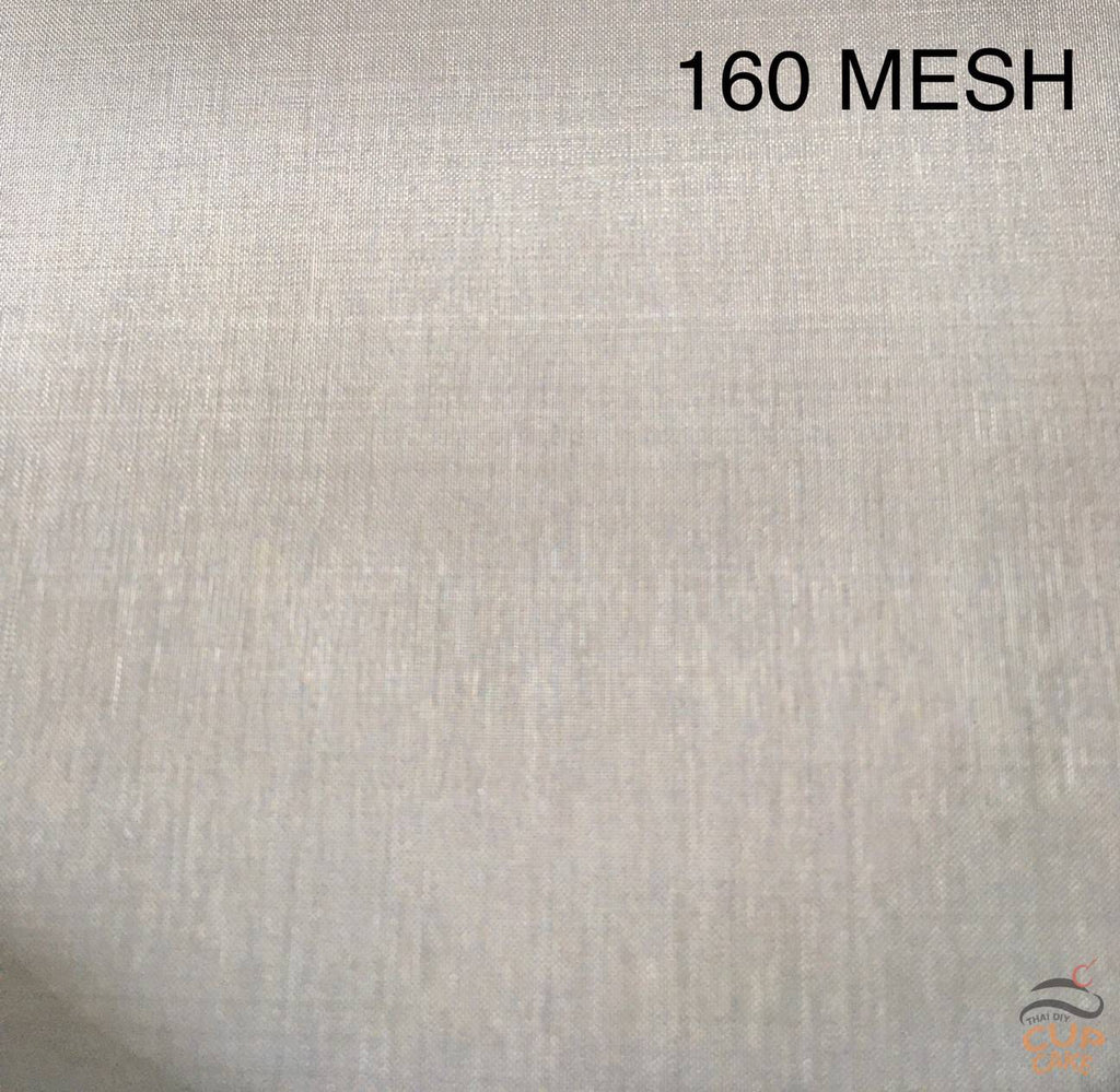 ตะแกรง กระชอน ร่อนแป้ง สแตนเลส 304 แบบ 160 เมส เส้นผ่านศูนย์กลาง 25 cm