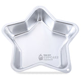 พิมพ์เค้ก รูปดาว 5 แฉก อลูมิเนียม ขนาด 23.8x23.8x5 ซม. 1 ชิ้น พิมพ์เค้ก รูปดาว 5 แฉก อลูมิเนียม ขนาด 23.8x23.8x5 ซม. 1 ชิ้น - อุปกรณ์เบเกอรี่