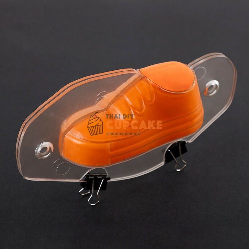 พิมพ์พลาสติก รูปรองเท้าผ้าใบ 3 มิติ ทำช็อคโกแลต ตกแต่งเค้ก พิมพ์พลาสติก รูปรองเท้าผ้าใบ 3 มิติ ทำช็อคโกแลต ตกแต่งเค้ก - อุปกรณ์เบเกอรี่