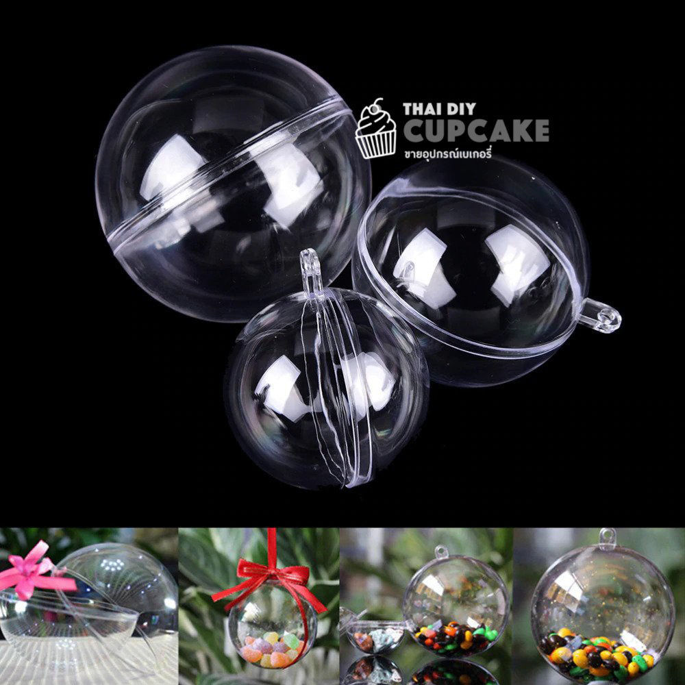 พิมพ์พลาสติก ทรงกลม ประกบ 3 มิติ ทำช็อคบอล ใส่ของขวัญ ขนาดเส้นผ่าศูนย์กลาง 8 ซม. พิมพ์พลาสติก ทรงกลม ประกบ 3 มิติ ทำช็อคบอล ใส่ของขวัญ ขนาดเส้นผ่าศูนย์กลาง 8 ซม. - อุปกรณ์เบเกอรี่