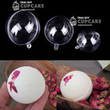 พิมพ์พลาสติก ทรงกลม ประกบ 3 มิติ ทำช็อคบอล ใส่ของขวัญ ขนาดเส้นผ่าศูนย์กลาง 8 ซม. พิมพ์พลาสติก ทรงกลม ประกบ 3 มิติ ทำช็อคบอล ใส่ของขวัญ ขนาดเส้นผ่าศูนย์กลาง 8 ซม. - อุปกรณ์เบเกอรี่