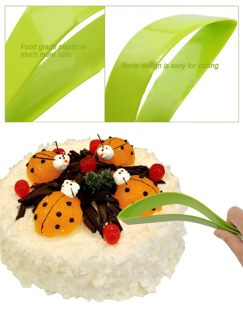 ที่เสริฟและตัดเค้ก พลาสติก  สีเขียว อุปกรณ์เสริฟเค้ก Cake Server ที่เสริฟและตัดเค้ก พลาสติก  สีเขียว อุปกรณ์เสริฟเค้ก Cake Server - อุปกรณ์เบเกอรี่