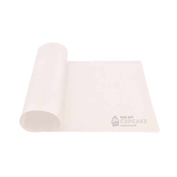 แผ่นรองอบเทฟลอน สีขาว Teflon ขนาดกลาง 30x40 ซม. 1 แผ่น แผ่นรองอบเทฟลอน สีขาว Teflon ขนาดกลาง 30x40 ซม. 1 แผ่น - อุปกรณ์เบเกอรี่