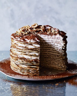 สูตร Chocolate Crepe Cake