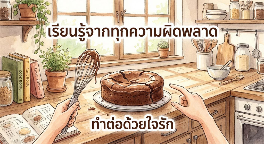 7 ข้อผิดพลาดที่มือใหม่ทำบ่อยเวลาอบเค้ก และวิธีแก้แบบง่าย