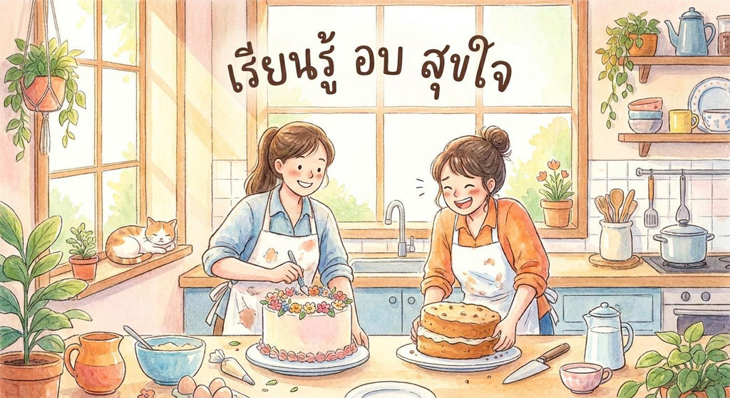 มือใหม่ห้ามพลาด! 7 ข้อผิดพลาดเวลาอบเค้กที่ใครๆ ก็เจอ พร้อมวิธีแก้แบบง่ายๆ