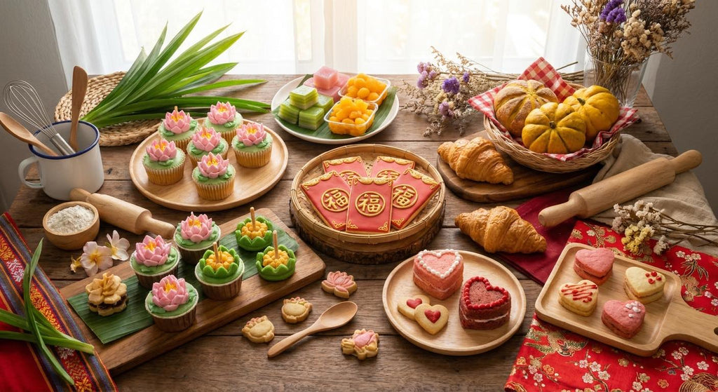 10 ไอเดียเมนูเบเกอรี่ขายดีช่วงเทศกาลในไทย ทำง่าย กำไรปัง!