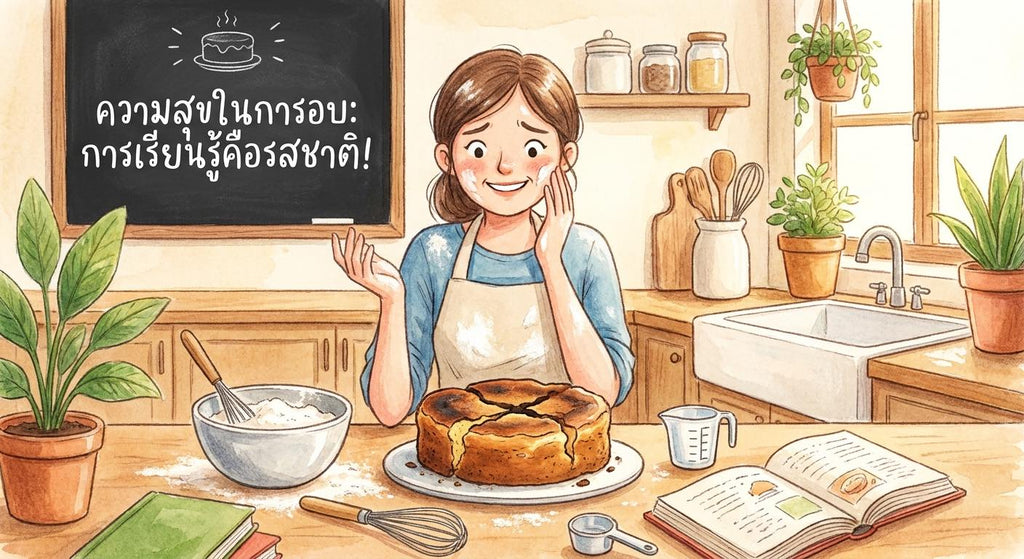 7 ข้อผิดพลาดที่มือใหม่ทำบ่อยเวลาอบเค้ก และวิธีแก้แบบง่าย