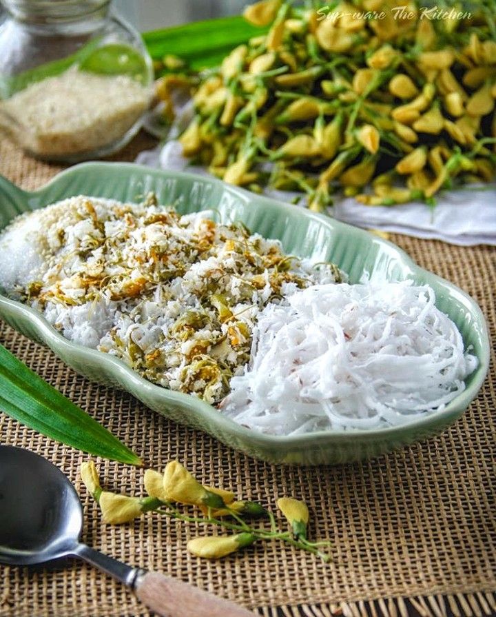 สูตรทำ ขนมขี้หนูดอกโสน