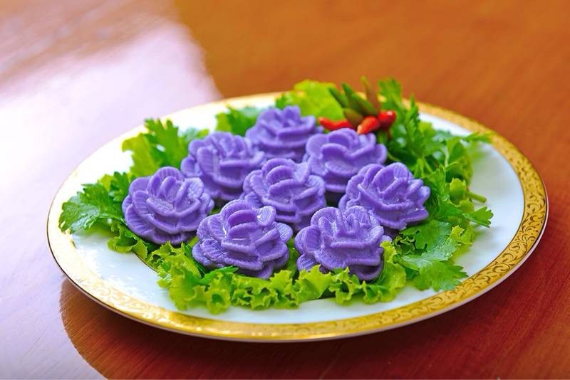 สูตรทำ ช่อม่วง