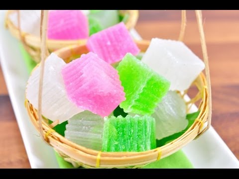 สูตรขนมวุ้นกรอบโบราณ