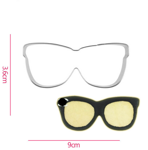 พิมพ์กดคุกกี้ แว่นตา รูปแว่น แว่นกันแดด Sunglasses