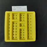 แม่พิมพ์ ซิลิโคน Ice Cube รูปเลโก้ เททริส Tetris แบบ 7 หลุม ทำวุ้น น้ำแข็ง สบู่ พุดดิ้ง 1 ชิ้น (สุ่มสี) แม่พิมพ์ ซิลิโคน Ice Cube รูปเลโก้ เททริส Tetris แบบ 7 หลุม ทำวุ้น น้ำแข็ง สบู่ พุดดิ้ง 1 ชิ้น (สุ่มสี) - อุปกรณ์เบเกอรี่