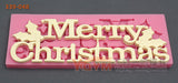 แม่พิมพ์ ซิลิโคน DIY ตัวอักษร คำพูด Merry Christmas ขนาดใหญ่ แม่พิมพ์ ซิลิโคน DIY ตัวอักษร คำพูด Merry Christmas ขนาดใหญ่ - อุปกรณ์เบเกอรี่