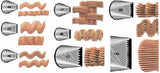 หัวบีบครีม เบอร์ 481 รูปตระกร้าสาน Basket Weave สำหรับตกแต่งเค้ก หัวบีบครีม เบอร์ 481 รูปตระกร้าสาน Basket Weave สำหรับตกแต่งเค้ก - อุปกรณ์เบเกอรี่