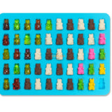 แม่พิมพ์ซิลิโคน รูปหมี หมีน้อย Jelly Bear ทำเจลลี่ ลูกอม ช็อคโกแลต น้ำแข็ง 50 ช่อง พร้อมหลอดหยด แม่พิมพ์ซิลิโคน รูปหมี หมีน้อย Jelly Bear ทำเจลลี่ ลูกอม ช็อคโกแลต น้ำแข็ง 50 ช่อง พร้อมหลอดหยด - อุปกรณ์เบเกอรี่