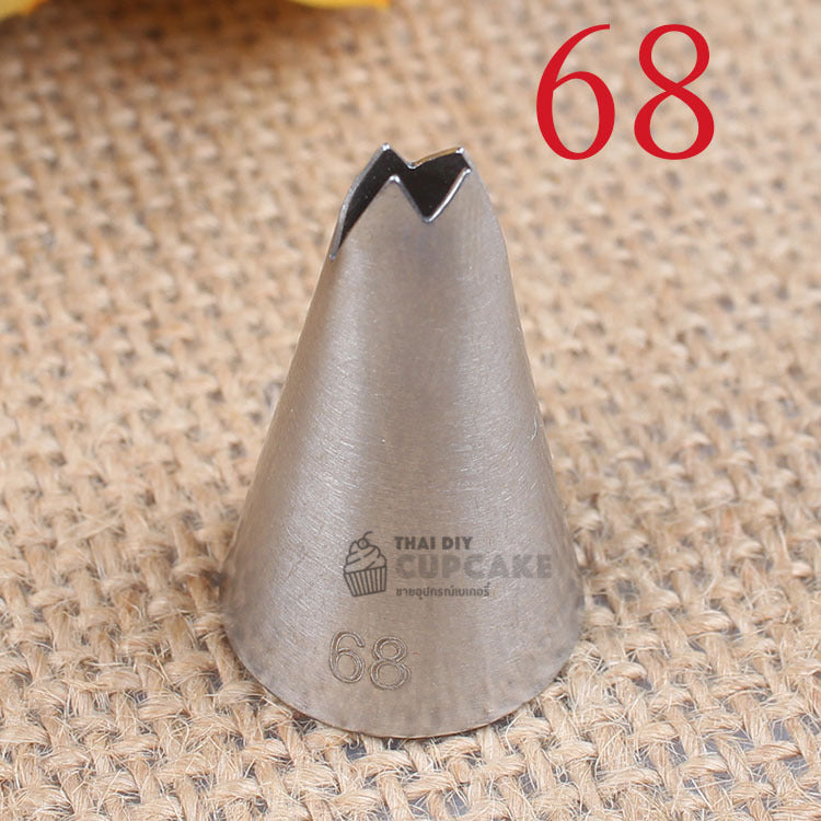 หัวบีบครีม เบอร์ 68 รูปใบไม้ ใบลิลลี่ Lily Leaf ตกแต่งเค้ก หัวบีบครีม เบอร์ 68 รูปใบไม้ ใบลิลลี่ Lily Leaf ตกแต่งเค้ก - อุปกรณ์เบเกอรี่