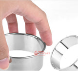 ชุดตัวกดวงกลม พิมพ์วงแหวน 1 ชุด มี 14 ชิ้น ใช้กดคุกกี้ กดขนม มูสริง ขนาด 2.4-11 ซม. ลึก 3 ซม. ชุดตัวกดวงกลม พิมพ์วงแหวน 1 ชุด มี 14 ชิ้น ใช้กดคุกกี้ กดขนม มูสริง ขนาด 2.4-11 ซม. ลึก 3 ซม. - อุปกรณ์เบเกอรี่