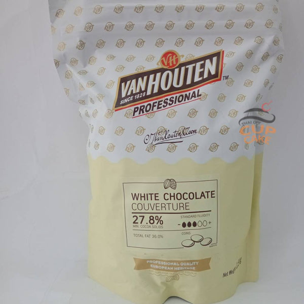 Van Houten White Couverture 27.8% ช็อคโกแลต 1.5 กก.