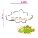 แม่พิมพ์กดคุกกี้ รูปไดโนเสาร์ Triceratops สแตนเลส แบบ 1 แม่พิมพ์กดคุกกี้ รูปไดโนเสาร์ Triceratops สแตนเลส แบบ 1 - อุปกรณ์เบเกอรี่