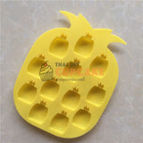 แม่พิมพ์ซิลิโคน รูปสับปะรด Pineapple สำหรับทำช็อคโกแลต น้ำแข็ง สบู่ แม่พิมพ์ซิลิโคน รูปสับปะรด Pineapple สำหรับทำช็อคโกแลต น้ำแข็ง สบู่ - อุปกรณ์เบเกอรี่