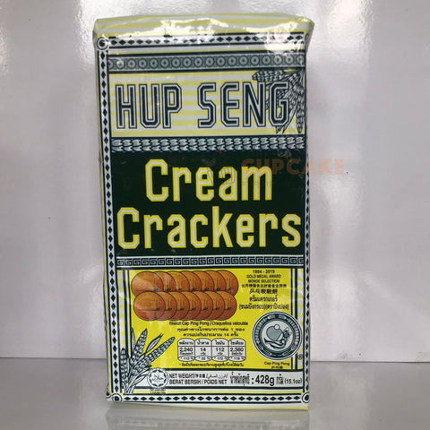 แครกเกอร์ Hub Seng ฮับเส็ง Cream Cracker 428 กรัม  สำหรับเบเกอรี่ แครกเกอร์ Hub Seng ฮับเส็ง Cream Cracker 428 กรัม  สำหรับเบเกอรี่ - อุปกรณ์เบเกอรี่