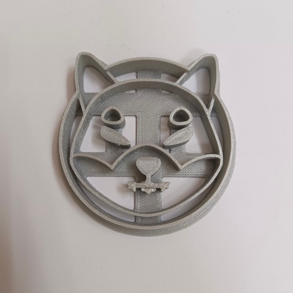 พิมพ์กดคุกกี้ พลาสติก Shiba Coin รูปคริปโต Crypto Meme มีม