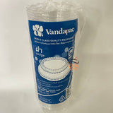 Vandapac ฝาเรียบ ไม่เจาะรู PET 98 มม. 50 ใบ
