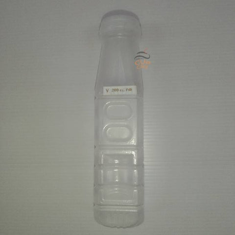 ขวด PP ใส่น้ำผลไม้ ขนาด 200 CC สีขาวขุ่น ฝากด 150 ขวด/แพ๊ค