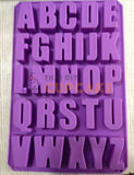 พิมพ์ซิลิโคน พิมพ์สบู่ รูปตัวอักษร ภาษาอังกฤษ พิมพ์ใหญ่ A-Z (สุ่มสี) พิมพ์ซิลิโคน พิมพ์สบู่ รูปตัวอักษร ภาษาอังกฤษ พิมพ์ใหญ่ A-Z (สุ่มสี) - อุปกรณ์เบเกอรี่
