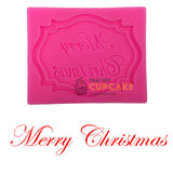 แม่พิมพ์ ซิลิโคน ข้อความ Merry Christmas ฟองดอง ช็อคโกแลต ตกแต่งคัพเค้ก แม่พิมพ์ ซิลิโคน ข้อความ Merry Christmas ฟองดอง ช็อคโกแลต ตกแต่งคัพเค้ก - อุปกรณ์เบเกอรี่