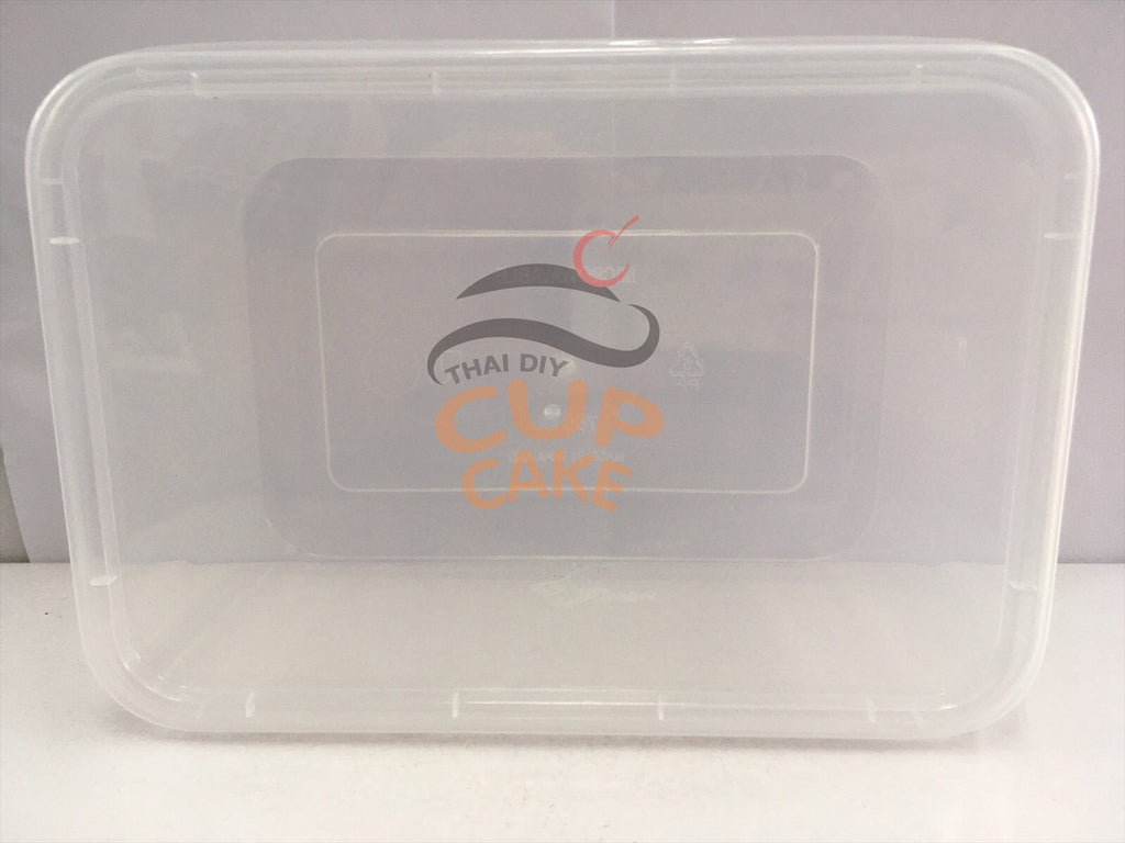 กล่องข้าวใส 500 มล. + ฝา J0002 10 ชิ้น/ชุด