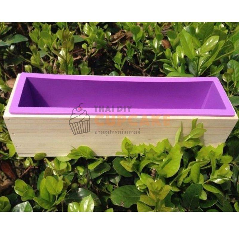 พิมพ์ซิลิโคน พิมพ์สบู่ Loft mold มีกรอบไม้ รูปสี่เหลี่ยมผืนผ้า 1,200 มล. 1 ชิ้น พิมพ์ซิลิโคน พิมพ์สบู่ Loft mold มีกรอบไม้ รูปสี่เหลี่ยมผืนผ้า 1,200 มล. 1 ชิ้น - อุปกรณ์เบเกอรี่