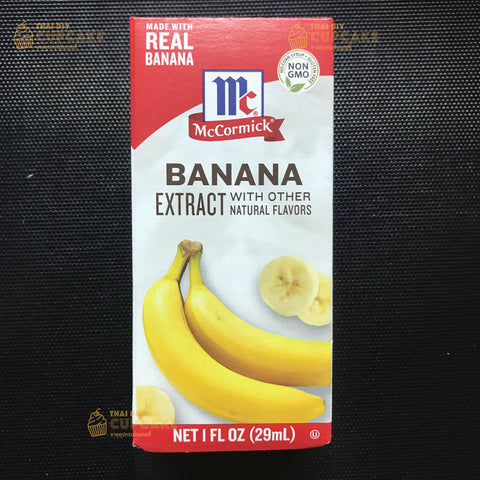 แม็คคอร์มิค บานาน่า เอ็กซ์แทรค กลิ่นกล้วย McCormick Banana Extract แต่งกลิ่นขนม แม็คคอร์มิค บานาน่า เอ็กซ์แทรค กลิ่นกล้วย McCormick Banana Extract แต่งกลิ่นขนม - อุปกรณ์เบเกอรี่
