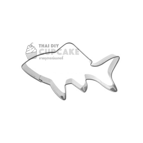พิมพ์กดคุกกี้รูปปลาฉลามน้อยสแตนเลส สแตนเลส พิมพ์กดคุกกี้รูปปลาฉลามน้อยสแตนเลส สแตนเลส - อุปกรณ์เบเกอรี่