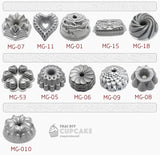 พิมพ์เค้กอลูมิเนียม รูปสัญลักษณ์ดอกลิลลี่ Fleur de lis มีรูตรงกลาง เคลือบแบบผิวไม่ติด Non-stick Bundt Pan 10 นิ้ว 1 ชิ้น พิมพ์เค้กอลูมิเนียม รูปสัญลักษณ์ดอกลิลลี่ Fleur de lis มีรูตรงกลาง เคลือบแบบผิวไม่ติด Non-stick Bundt Pan 10 นิ้ว 1 ชิ้น - อุปกรณ์เบเกอรี่