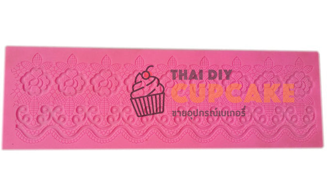 แม่พิมพ์ซิลิโคน ลายลูกไม้ ตกแต่งเค้ก ฟองดอง Fondant เค้กแต่งงาน แม่พิมพ์ซิลิโคน ลายลูกไม้ ตกแต่งเค้ก ฟองดอง Fondant เค้กแต่งงาน - อุปกรณ์เบเกอรี่