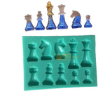 แม่พิมพ์ซิลิโคน ตัวหมากรุก Chess Players หมากรุกฝรั่ง 10 แบบ แม่พิมพ์ซิลิโคน ตัวหมากรุก Chess Players หมากรุกฝรั่ง 10 แบบ - อุปกรณ์เบเกอรี่