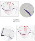 ถ้วยตวง พลาสติกแข็งใส พร้อมหูจับ ขนาด 250 มิลลิลิตร ถ้วยตวง พลาสติกแข็งใส พร้อมหูจับ ขนาด 250 มิลลิลิตร - อุปกรณ์เบเกอรี่