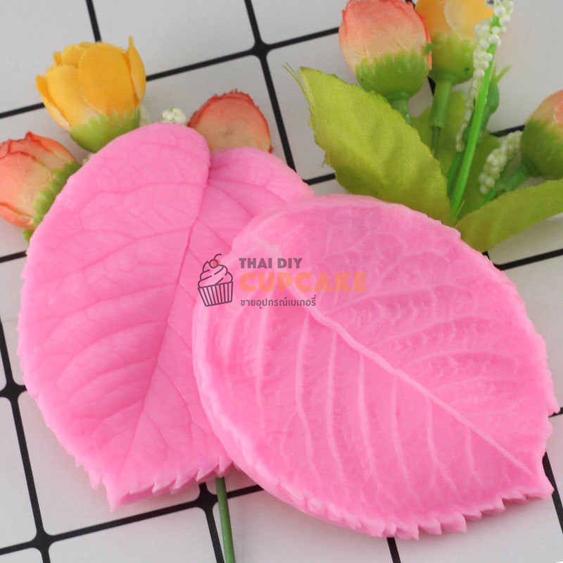 พิมพ์ซิลิโคน พิมพ์ประกบ Leaf ใบไม้ พิมพ์ซิลิโคน พิมพ์ประกบ Leaf ใบไม้ - อุปกรณ์เบเกอรี่
