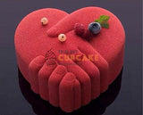 พิมพ์ซิลิโคน ทำเค้ก มูสเค้ก รูปหัวใจจับมือ หัวใจมิตรภาพ ขนาดใหญ่ พิมพ์ซิลิโคน ทำเค้ก มูสเค้ก รูปหัวใจจับมือ หัวใจมิตรภาพ ขนาดใหญ่ - อุปกรณ์เบเกอรี่