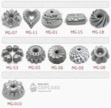 พิมพ์เค้กอะลูมิเนียม รูปดอกกุหลาบ มีรูตรงกลาง Bundt Pan Non-stick 10 นิ้ว 1 ชิ้น พิมพ์เค้กอะลูมิเนียม รูปดอกกุหลาบ มีรูตรงกลาง Bundt Pan Non-stick 10 นิ้ว 1 ชิ้น - อุปกรณ์เบเกอรี่
